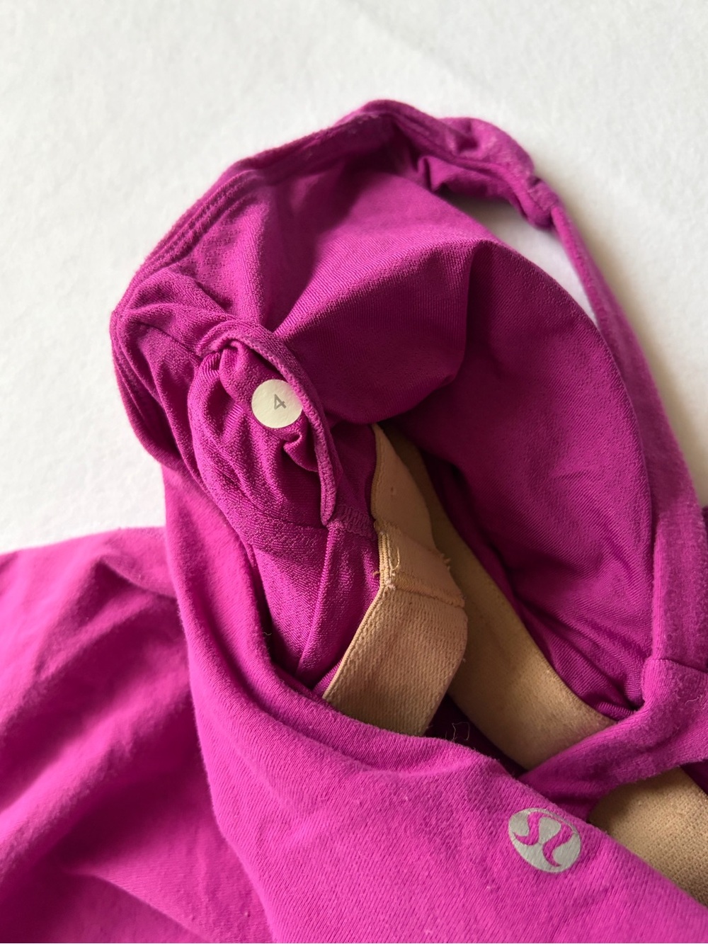 Lululemon Pure Balance Tank Top Magenta Size 4 - Picture 4 of 5